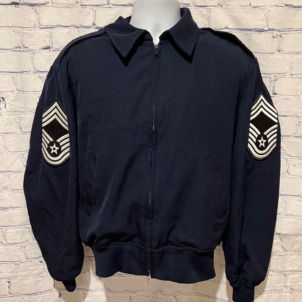 Men's Navy and Blue Jacket